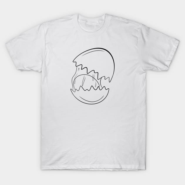 Egg T-Shirt by BahArt